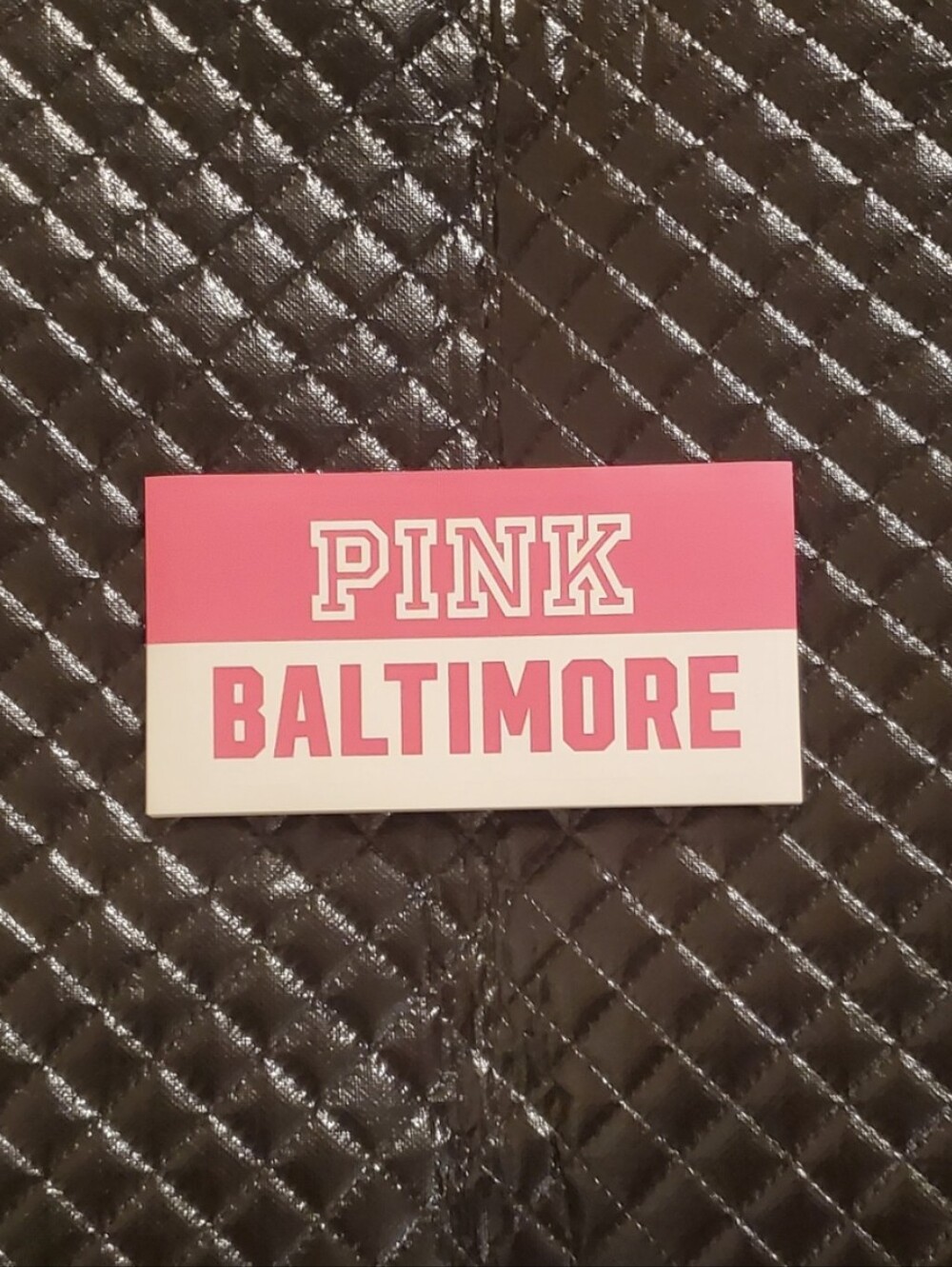 Rare Victoria Secret Pink Brick Shaped Baltimore Stickers X20